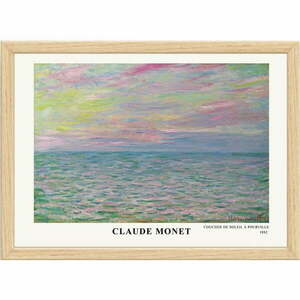 Plakat w ramie 75x55 cm Claude Monet – Wallity obraz