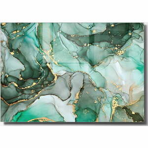 Szklany obraz 70x50 cm Turquoise – Wallity obraz