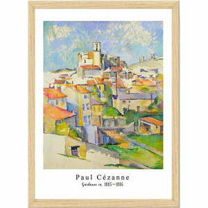 Plakat w ramie 35x45 cm Paul Cézanne – Wallity obraz