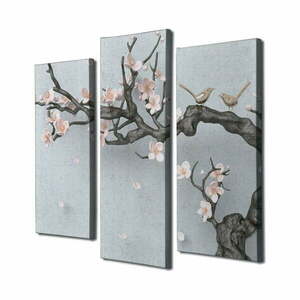 Obrazy zestaw 3 szt. Sakura – Wallity obraz