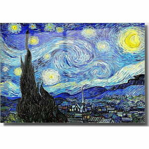 Szklany obraz 100x70 cm Vincent van Gogh – Wallity obraz
