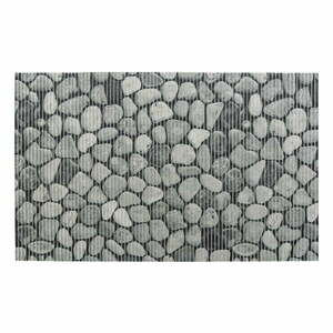 Szary plastikowy dywanik łazienkowy 50x80 cm Sassi – Wenko obraz