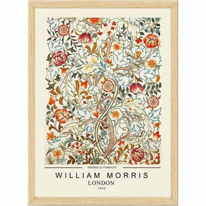 Plakat w ramie 55x75 cm William Morris – Wallity obraz