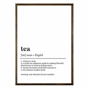 Plakat 50x70 cm Tea – Wallity obraz