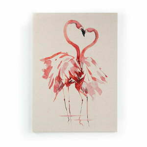 Obraz na płótnie Surdic Flamingo, 40x60 cm obraz