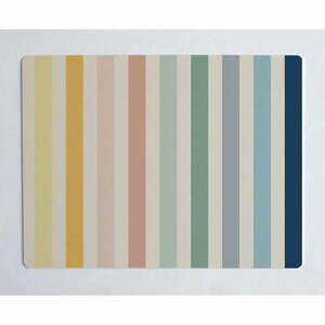 Beżowa mata stołowa The Wild Hug Stripes, 55 x 35 cm obraz