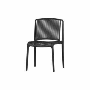 Czarne krzesło ogrodowe Billie – WOOOD obraz
