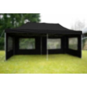 Dach namiotu ogrodowego PROFI 3 x 6 m, czarny obraz