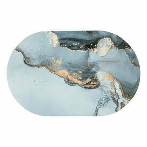 Szary dywanik łazienkowy 50x80 cm Licata – Wenko obraz