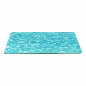 Niebieski dywanik łazienkowy 50x80 cm Blue Sea – Wenko obraz