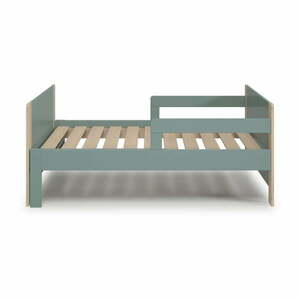 Zielone łóżko dziecięce z regulacją długości 90x140/190 cm Willi – Marckeric obraz