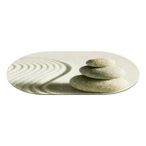 Beżowy dywanik łazienkowy 50x80 cm Sand & Stone – Wenko obraz