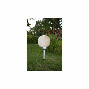 Ogrodowa okrągła solarna lampa LED Star Trading Luna, ø 20 cm obraz