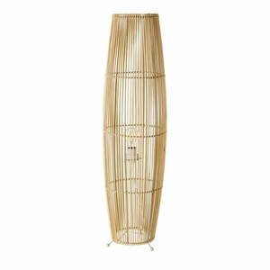 Naturalna lampa stojąca z bambusowym kloszem (wys. 88 cm) Natural Way – Casa Selección obraz