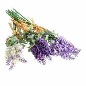 Sztuczne kwiaty zestaw 3 szt. (wysokość 32 cm) Lavender Bouquet – Casa Selección obraz