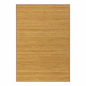 Bambusowy dywan w naturalnym kolorze 140x200 cm – Casa Selección obraz