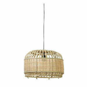 Lampa sufitowa z kloszem z bambusu i rattanuø 49 cm Dalika – Light & Living obraz
