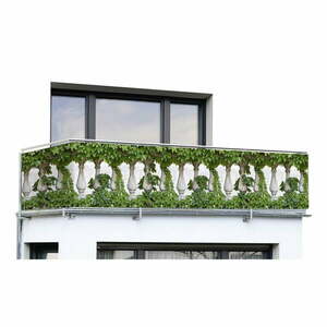 Zielona plastikowa osłona balkonowa 500x85 cm – Maximex obraz