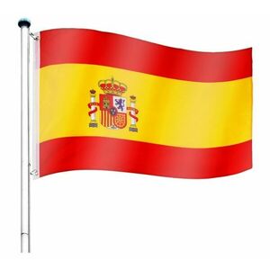 Maszt wraz z flagą: Hiszpania - 650 cm obraz