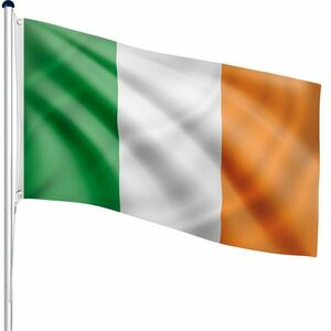 Maszt flagowy w komplecie flaga Irlandii - 650 cm obraz