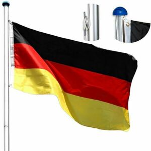 FLAGMASTER® maszt flagowy w tym flagi Niemiec II., 650 cm obraz