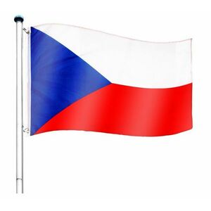 Maszt wraz z flagą Republika Czeska - 650 cm obraz