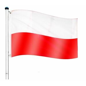 Maszt flagowy- Flaga Polska - 6, 50 m obraz