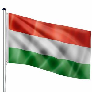 FLAGMASTER Maszt flagowy z flagą, Węgry, 650 cm obraz