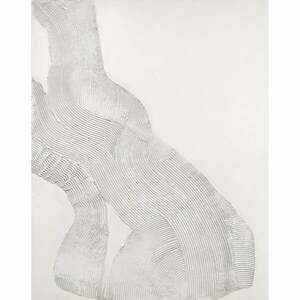 Ręcznie malowany obraz 90x120 cm White Sculpture – Malerifabrikken obraz