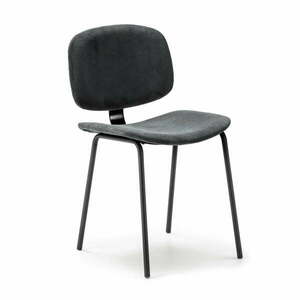 Czarne krzesła zestaw 2 szt. Arus – Marckeric obraz