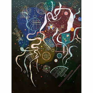 Obraz – reprodukcja 50x70 cm Mouvement I, Wassily Kandinsky – Fedkolor obraz