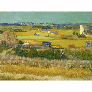 Obraz – reprodukcja 70x50 cm The Harvest, Vincent van Gogh – Fedkolor obraz