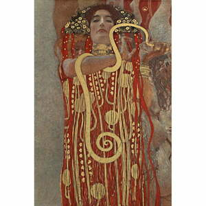 Obraz – reprodukcja 60x90 cm Hygieia, Gustav Klimt – Fedkolor obraz
