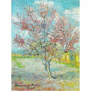 Obraz – reprodukcja 30x40 cm Pink Peach Trees, Vincent van Gogh – Fedkolor obraz