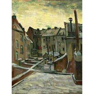 Obraz – reprodukcja 50x70 cm Houses Seen from the Back, Vincent van Gogh – Fedkolor obraz