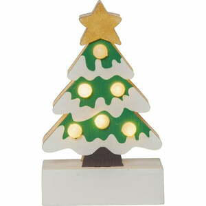 Biało-zielona dekoracja świetlna ze świątecznym motywem Freddy – Star Trading obraz