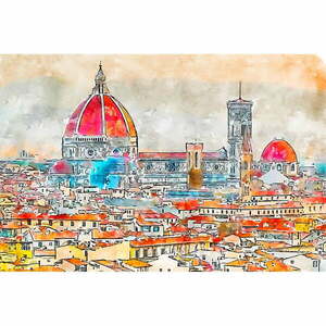 Obraz 90x60 cm Florence – Fedkolor obraz