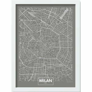 Plakat w ramie 40x55 cm Milan – Wallity obraz