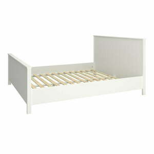 Białe łóżko dwuosobowe 180x200 cm Tromsö – Tvilum obraz