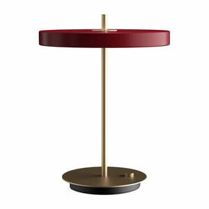 Bordowa lampa stołowa LED ze ściemniaczem i metalowym kloszem (wysokość 41, 5 cm) Asteria Table – UMAGE obraz