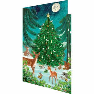 Kartki świąteczne zestaw 5 szt. Heart of the Forest – Roger la Borde obraz
