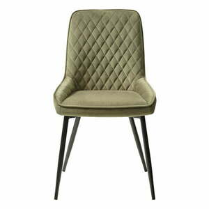 Zielone aksamitne krzesło Milton – Unique Furniture obraz