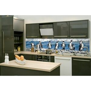 Samoprzylepna fototapeta do kuchni pingwiny obraz