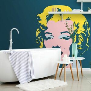 Samoprzylepna tapeta Marilyn Monroe w pop art stylu obraz