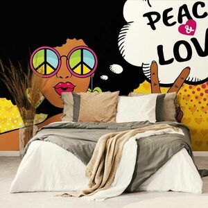Tapeta Życie w pokoju - PEACE & LOVE obraz