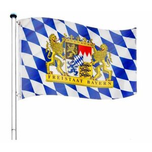 Maszt wraz z flaga Bayern - 650 cm obraz