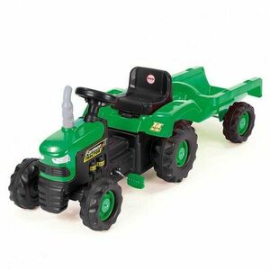 Dolu Traktor dziecięcy na pedały z przyczepką, zielony obraz