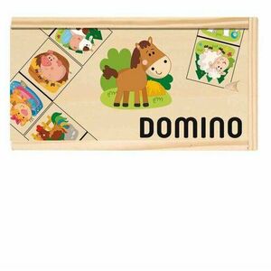Woody Domino Zwierzęta domowe, 19 x 10 x 5 cm obraz