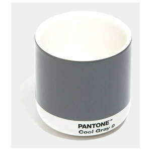 Ciemnoszary ceramiczny kubek 175 ml Cortado Coold Gray 9 – Pantone obraz