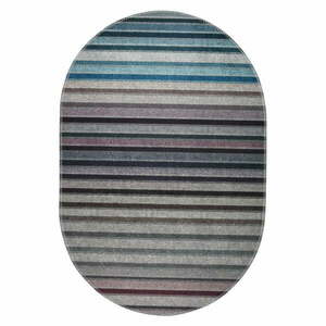 Niebiesko-szary dywan odpowiedni do prania 60x100 cm – Vitaus obraz